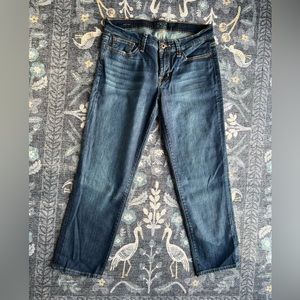 Lucky Brand Sweet Crop jeans